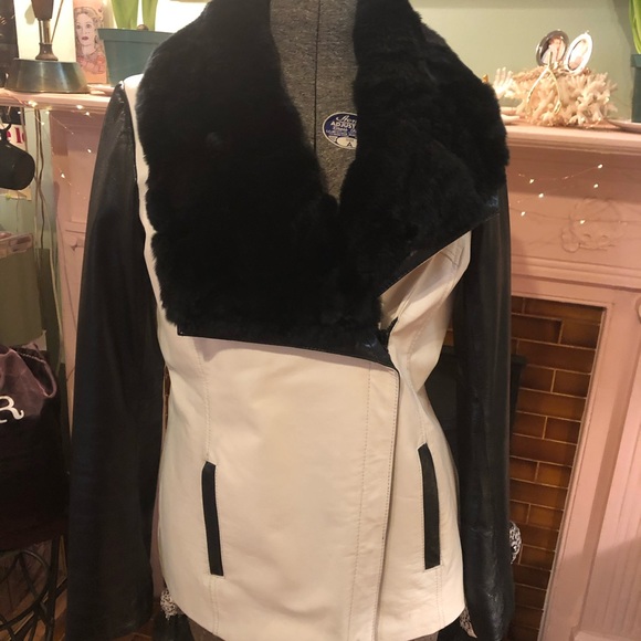 Danier Fur and Leather Jacket - Picture 3 of 9